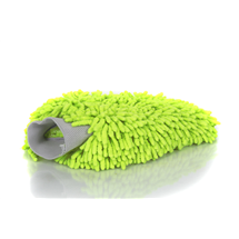 Chenille Microfiber Premium Scratch-Free Wash Mitt (Green)