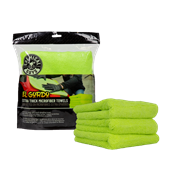 El Gordo Microfiber Towels, Green 16.5 x 16.5 (แพค 3 ผืน)