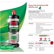 Heavy Cut Compound 400 Green Line